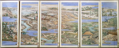 四季耕作図左の画像