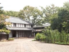 旧吉田家庭園＿主屋からの風景