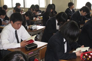 市原八幡-朝読書の画像