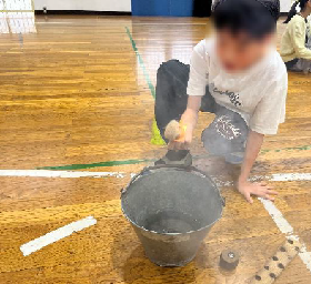 火おこし体験の写真2