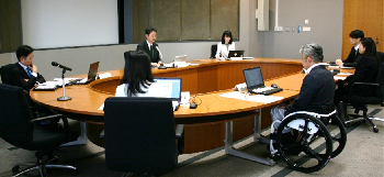 総合教育会議の様子の写真