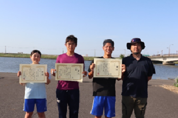 ローイング入賞者の写真