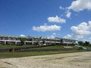 米沢小学校の校舎の写真