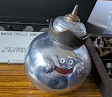 鍛造加工で作ったキャラクターの写真