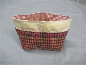 聾学校作品バックインバック