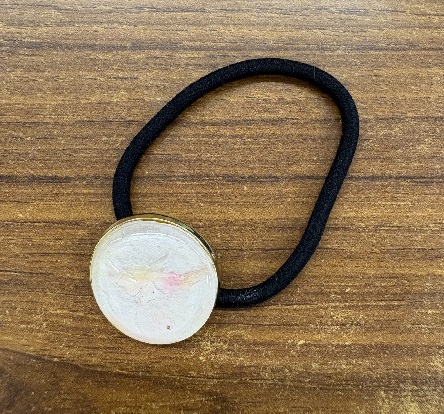 高等部生徒の作品ヘアゴム