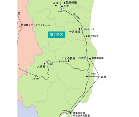第7学区の地図画像