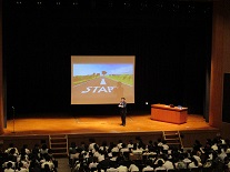 千葉高校特別公開授業講演の画像