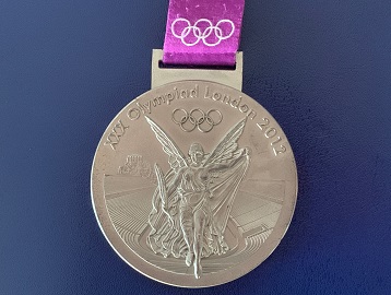 ロンドンオリンピック銀メダル。