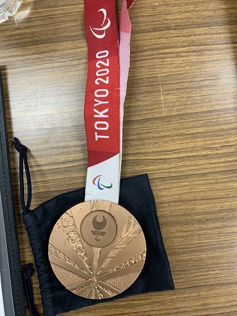 東京パラリンピック銅メダル