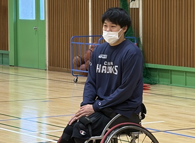池田選手の写真