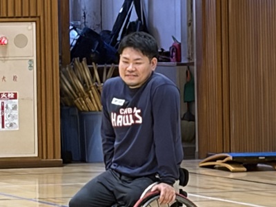 大本選手の写真