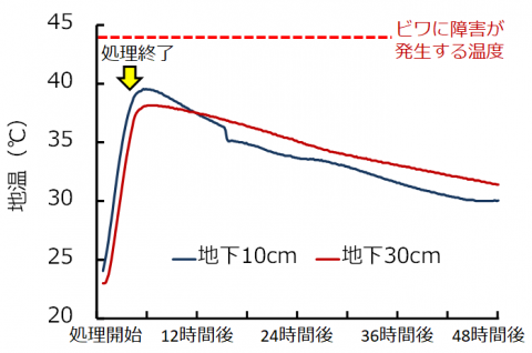 図1地温推移