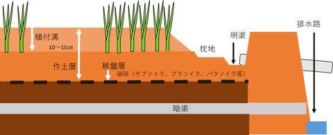 排水対策の事例とイメージ