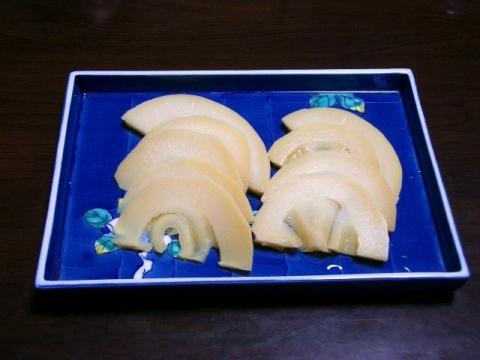 たけのこの味噌漬け写真 たけのこの味噌漬け写真