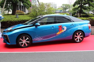 燃料電池自動車の写真