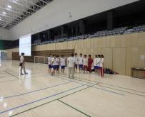 参加小学生の誘導ボランティア協力をしてくれた流山北高校・流山おおたかの森高校の皆さん 会場係りとして流山南高校の皆さんにも協力を頂きました。