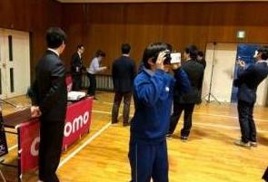 VRフェンシング体験会（協力：株式会社NTTドコモ）