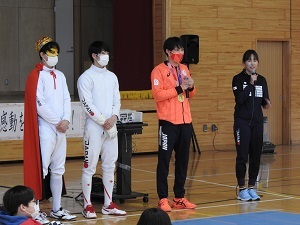 講師西岡さん・ゲスト宇山さん・MCケチャップさん