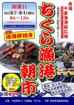 ちくら漁港朝市