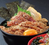 地魚の漬け丼(漁港食堂 だいぼ)