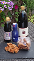 木樽仕込みの丸大豆醤油を使ったフランスパンラスク（みたらし風）の画像