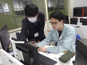 IoTシステム科の写真です。