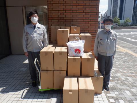 住友化学株式会社千葉工場による医療用マスク等の寄贈について 千葉県 住友化学株式会社千葉工場による医療用マスク等の寄贈について 千葉県