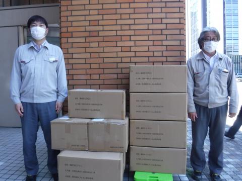 住友化学株式会社千葉工場による医療用マスク等の寄贈について 千葉県 住友化学株式会社千葉工場による医療用マスク等の寄贈について 千葉県