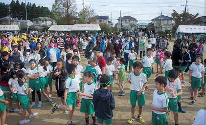 体育祭の様子