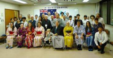 外国人市民との交流会の様子