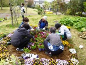 東松戸ゆいの花公園ボランティア団体「結いの会」1