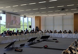 全国知事会議の様子