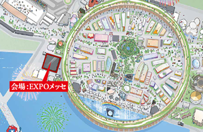 千葉県ブースの位置です