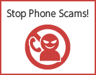 ¡PARAR! Teléfono de Scam