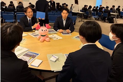 君津市による個別説明会