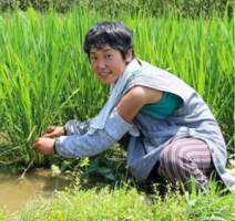 三浦 幸子隊員の写真