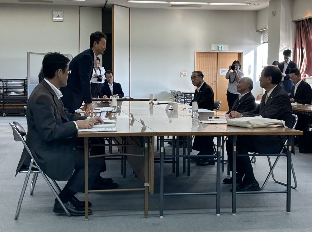 長生地域振興事務所における意見交換の画像