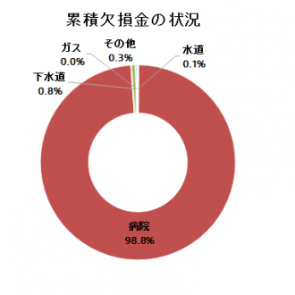 累積欠損金の状況