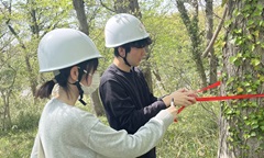 学生団体グリーンベースの活動の様子