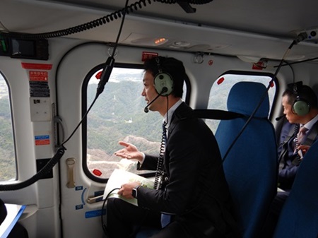 知事視察（視察時）