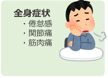 全体症状の画像