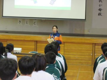 八千代市女性消防団員による活動紹介の画像