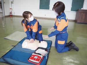 普通救命講習体験