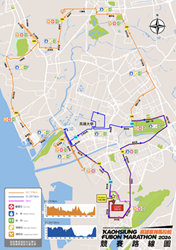 2026高雄富邦マラソンコースマップ