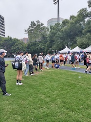 行列ができる千葉県ブースの様子