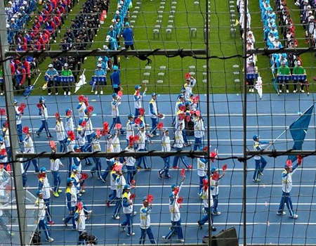 開会式入場行進