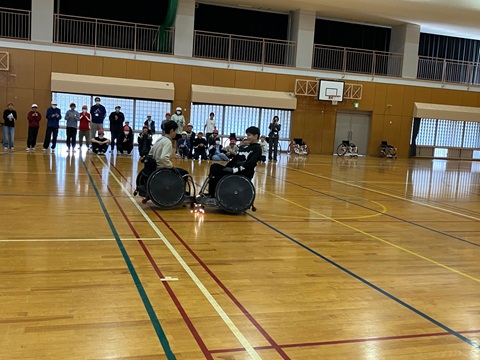 タックル体験