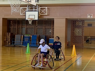車いす乗車体験