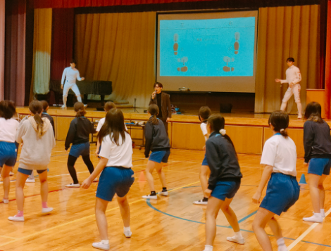 フットワーク体験